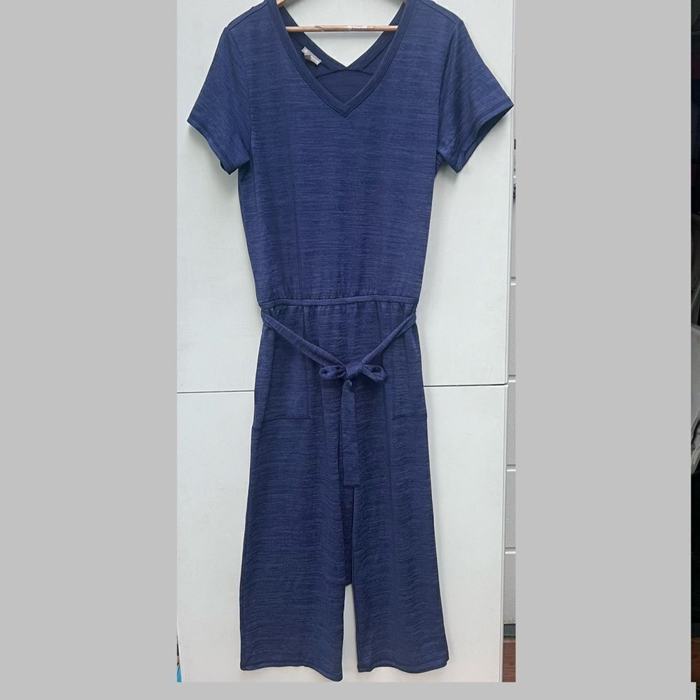 T By Talbots Marled Jersey Romper Size Large - image 4